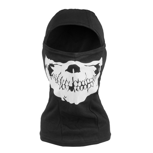 101 Inc. - Balaclava Skull Single Hole - Cotton - Black - 214278 BLK