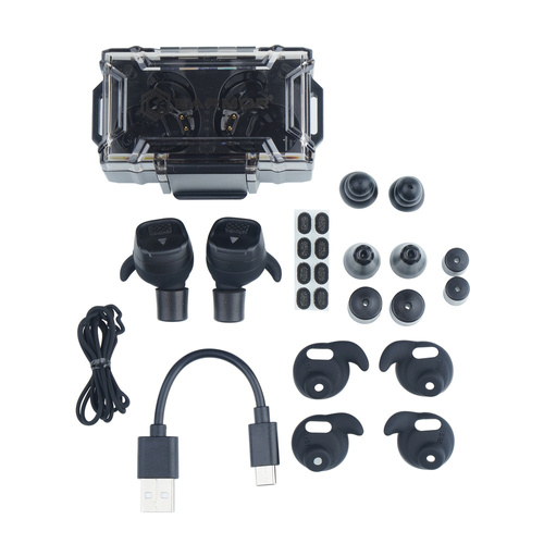 Earmor - M20T Active Ear Protectors - Bluetooth - Black - M20T-BK