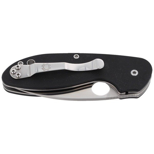 Spyderco - Efficient™ G-10 Black Knife - C216GP