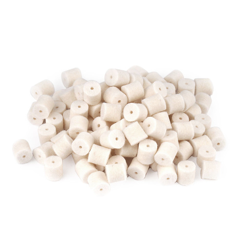 Łuszczek - Felt Wipers for Guns - 9mm - 100 pieces - 4-001 - 9