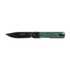 Ganzo - Knife Folding EDC G767-PT-GB - 9CR14 - Black / Green - G767PT-GB