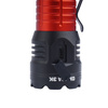 Falcon Eye - Handheld Flashlight Omega 3K - Strobe - 3000 lm - Black/Red - FHH0143
