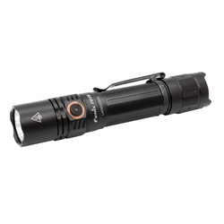 Fenix - Tactical LED Flashlight Rechargeable - 1700 Lumens - 2600 mAh - Black - PD35 V3.0 