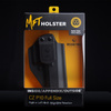 MFT - IWB Inner Holster for CZ P-10 Pistol - Black - HCZP10FSAIWBA