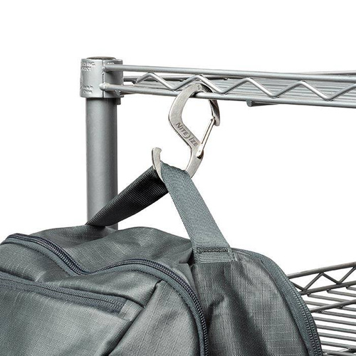 Nite Ize - S-Biner® Hook 'N Hold™ - Stainless Steel - SBH-11-R6