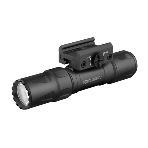 Olight - Tactical Rifle Flashlight Odin S - Picatinny - 1500 lm - Black - Odin S Picatinny Matte Black