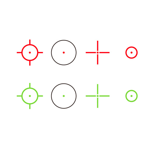 Vector Optics - Open Collimator Omega - Picatinny/Weaver QD - Black - SCRD-48