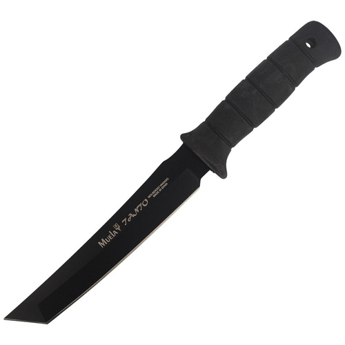Muela - Tactical Knife - X50CrMoV15 - Black - TANTO-19N