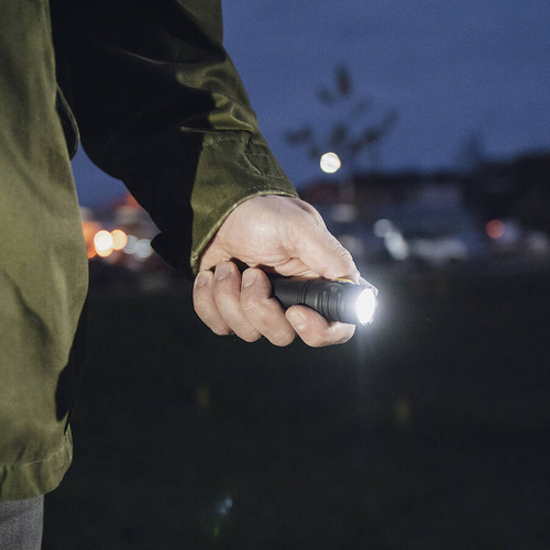 Armytek - LED Flashlight Partner C2 - White Light - 1100 lm - 18650 - Black - F07802C