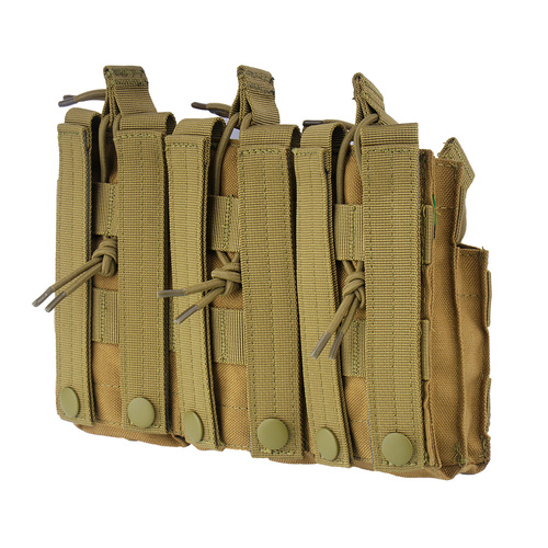 Condor - Triple Stacker M4 Mag Pouch - MOLLE - Coyote Brown - MA44-498