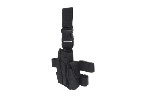 GFC Tactical - Leg Holster with Magazine Pouch - Black - GFT-29-020779