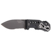 FOX - Knife BlackFox Drop Point Rescue Folder- Black - BF-115