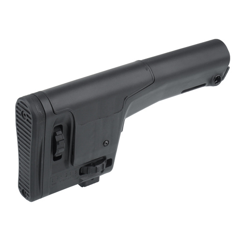 IMI Defense - Fixed Sniper Stock for AR-10 and SR-25 - Polymer - Black - IMI-ZS111-BLK