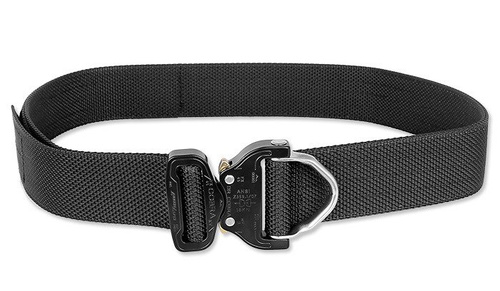 Bayonet - THIRDLINE tactical belt - AustriAlpin COBRA D-RING buckle 18kN - 45 mm - Black.