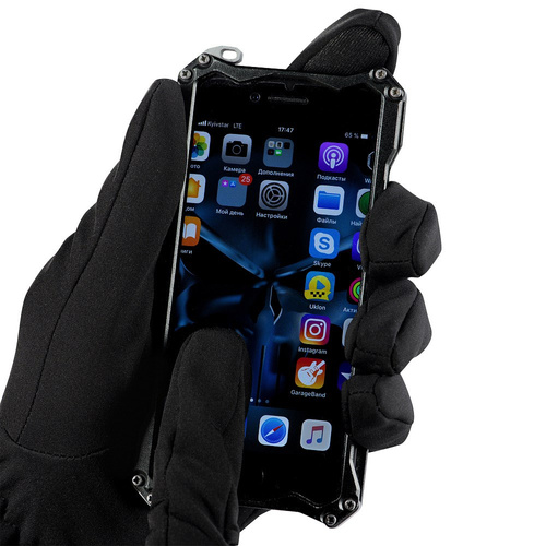 M-Tac - Winter Softshell Gloves - Black - 90010002