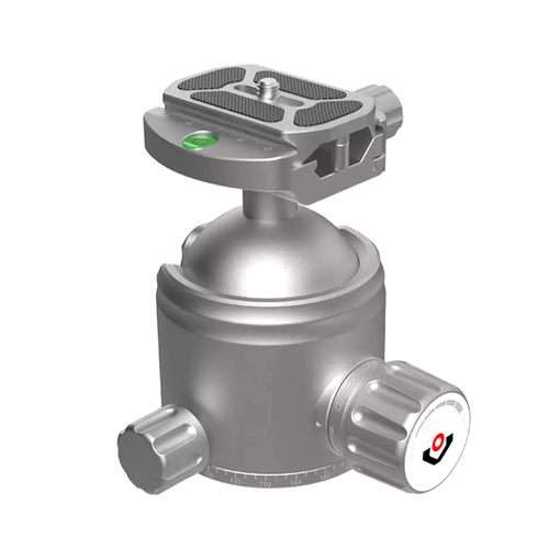 Rokstad - Ball Kit Head 56mm for 3/8"-16 Thread - Picatinny/ARCA - Grey - RSRH-02