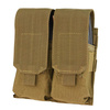 Condor - Double M4, M16 Mag Pouch - Coyote Brown - MA4-498