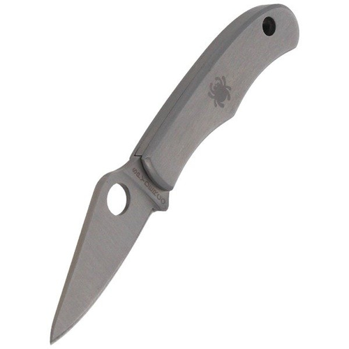 Spyderco - Folding Knife Bug - Stainless steel - Silver - C133P