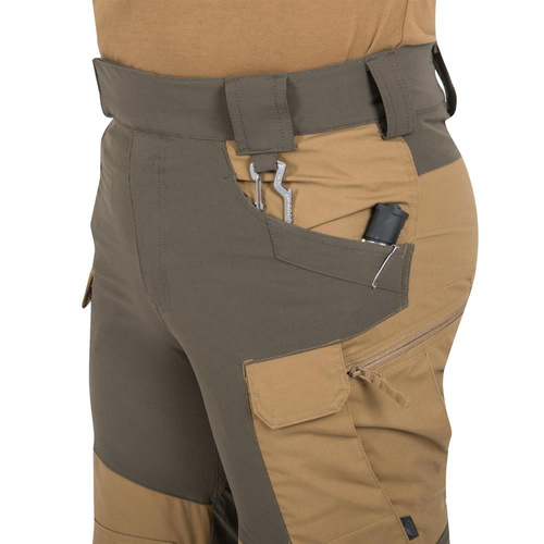 Helikon - Hybrid Outback Pants® - DuraCanvas® - Ash Grey / Black - SP-HOP-DC-8501A