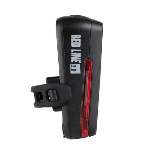 Mactronic - Bicycle Rear Light Red Line 2.0 LED - 20 lm - Black - ABR0051