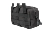 GFC Tactical - Horizontal Medium Cargo Pouch - Black - GFT-19-019550