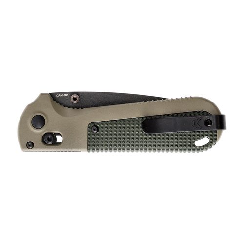 Benchmade - Folding Knife Redoubt - CPM-D2 - Grivory - Forest Green - Plain - 431BK-1