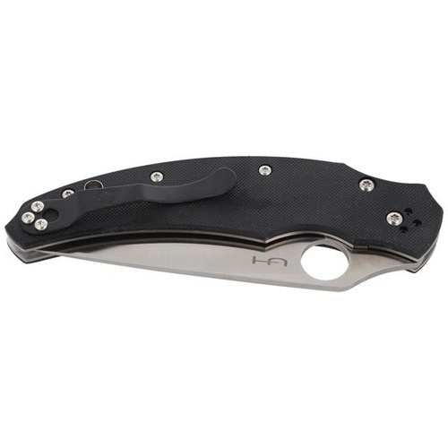 Spyderco - Opus Black G-10 PlainEdge Knife - C218GP