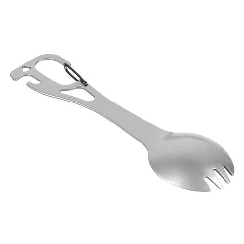 M-Tac - Fork Spoon with Carabiner - Stainless Steel - 60011235