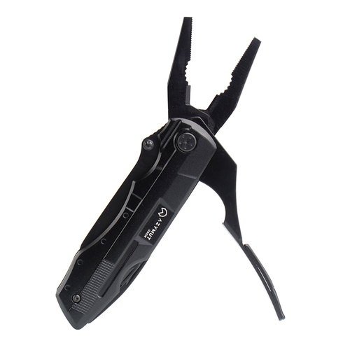 Azymut - Gron Multitool - 11 Tools - 9 Bits - Black - H-P224052