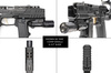 Strike Industries - Blast Shield Hyper for SMC Alfa/Bravo Pistols - Black - SI-SMC-BS-S