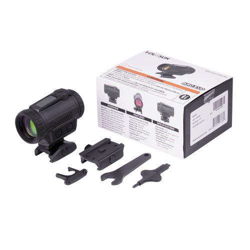 Holosun - Closed Collimator ARO EVO - Solar Panel - Green Dot 2 MOA - Black - ARO-EVO-GR2