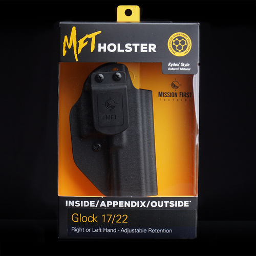 MFT - IWB Inner Holster for Glock 17, 22 - Black - HGL17AIWBA-BL