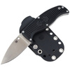 Spyderco - Enuff™ FRN Black Leaf Knife - FB31PBK