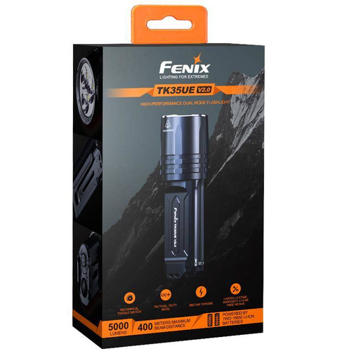 Fenix - Rechargeable LED Flashlight - 5000 lm - TK35UE V2.0