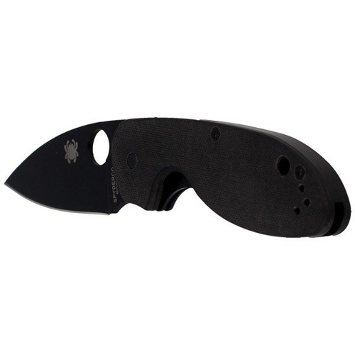 Spyderco - Efficient™ G-10 Black / Black Blade PlainEdge™ Knife - C216GPBBK