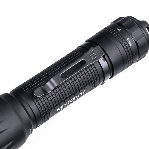 NEXTorch - LED Flashlight TA30C MAX - 3000 lm - Aluminium - Black - TA30C MAX
