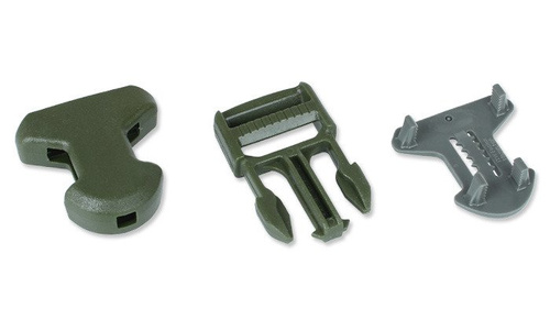 ITW Nexus - Buckle GT 1in Surface Mount - Average Green