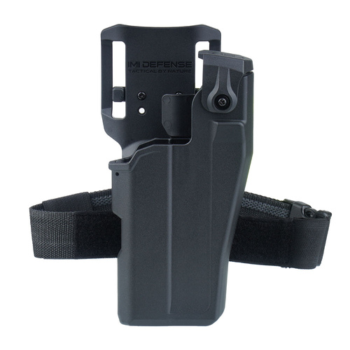 IMI Defense - OWB RDL3 Level 3 Light Bearing & Red Dot Sight Holster - Glock - Right - Black - IMI-RDL3
