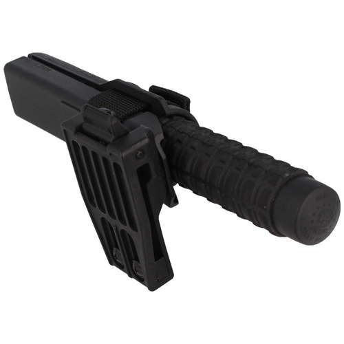 ESP - Hardened expandable baton with holder - 23" - Extra Grip handle - Chrome - ExB-23H CHR