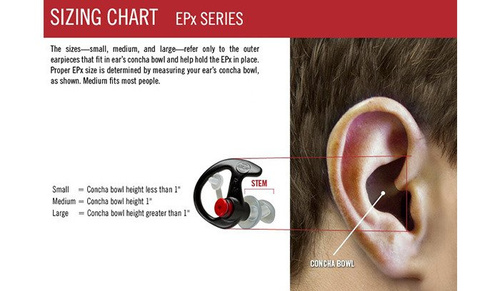 SureFire - EarPro EP7 Sonic Defenders Ultra - Black - EP7-BK-MPR