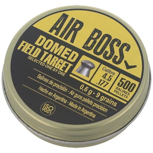 Apolo - Air Boss Domed Field Target Airgun Pellets - .177 / 4.5 mm - 500 psc - E30202