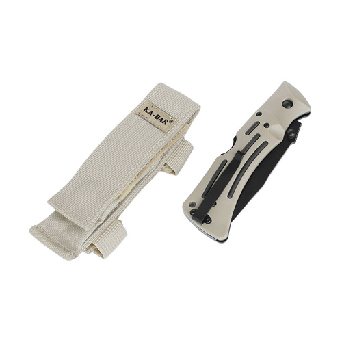 Ka-Bar 3053 - Desert MULE Folder Serrated Knife