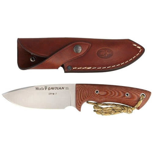Muela - Full Tang Knife Micarta Brown 130mm - GAVILAN-C