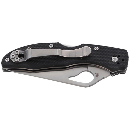 Spyderco - Byrd Meadowlark™ 2 G-10 Black Plain Folding Knife - BY04GP2