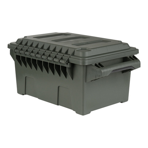 Fosco Industries - Utility Ammo Box Compact - 18.5 L - Polymer - Green - 465204