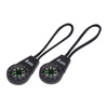 SOL - Zipper Pull Compass - 2 pcs - 0140-0020