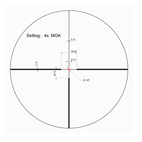 Vector Optics - LPVO Scope Continental x8 1-8x24 SFP ED - G4 - Black - SCOC-37