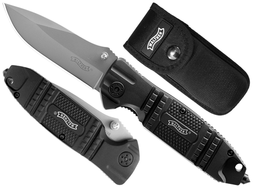 Walther - Silver Tac STK Assisted Opening Folding Knife - 5.0717