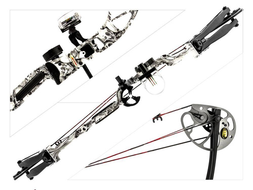 Poe Lang - Compound Bow Rex - 15-55 lb - 28" - Skull Camo - CO-029M