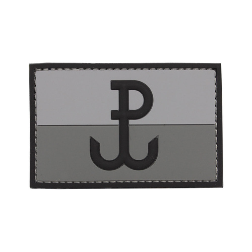 101 Inc. - 3D Patch - Poland Kotwica - Grey - 444130-7010